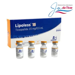 Lipoless 15mg - 4 ampolas Total 60mg - Laboratório Éticos