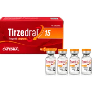 Tirzedral 4 ampolas 15mg - Total 60mg