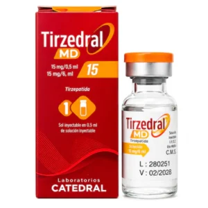 Tirzedral MD 15mg - total 60mg Laboratório Catedral