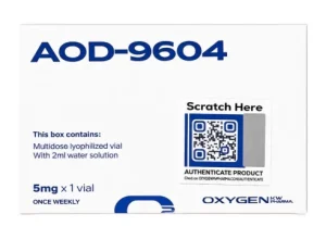 AOD 9604 - 5mg - laboratório Oxygen
