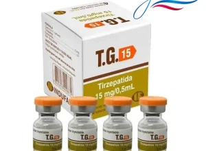 TG 15mg - 4 ampolas - Total 60mg - Laboratório Edufar